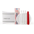 World Amenities - Necessities Grooming Vanity Kit | Hotel Amenities | Includes Sewing Kit, Nail File, Cotton Swabs, 2 Cotton Rounds and Band-Aid