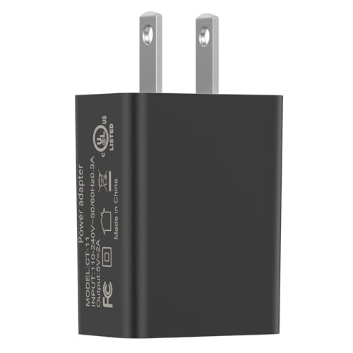 5V USB Wall Charger Adapter Fit for Philips Norelco One Blade 360 Newer Model QP2724 QP2834, MG5910 MG7910 MG9510, X3001 S3341 S5880 S3243 S7887 X3052 Trimmer Electric Shaver Razor, Black