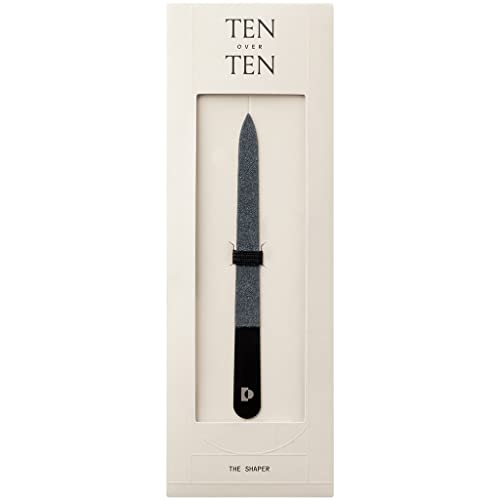 tenoverten - The Shaper Double-Sided Diamond-Ceramic Nail File | Clean, Natural, Non-Toxic Nail Care