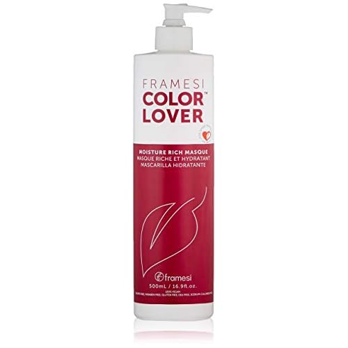 Framesi Color Lover Moisture Rich Masque, Sulfate Free Hair Mask for Color Treated Hair