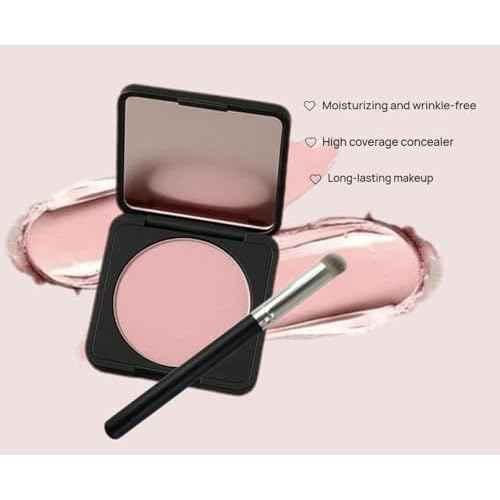 Luminance Under Eye Brightener Concealer, Under Eye Brightener, Conceal, Brightens, Tired Skin Correcting Brightener & Primer, Effectively Cover Dark Circles, Light to Medium Skin Tone -1PCS