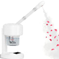 Facial Steamer Nano Ionic Face Steamer, 360 ¡Æ Rotating Portable Spray, Professional Face Steamer for Facial Deep Cleaning, Facial Steamers Home Facial Spa or Vaporizador Facial.(White)