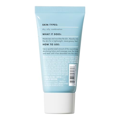 e.l.f. SKIN Holy Hydration! Moisturizer Mini, Ultra-Hydrating Formula, Infused with Aloe, Jojoba Oil & Shea Butter, Vegan & Cruelty-Free (Pack of 2)