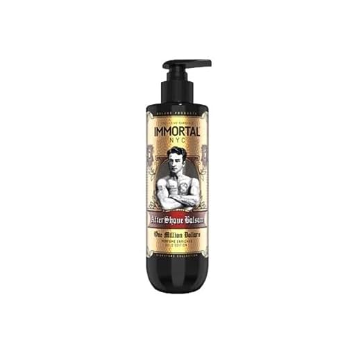 Immortal NYC 'The One In A Million Dollars' Aftershave Balsam - Luxurious Men's Grooming Indulgence