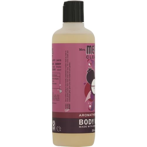 MRS. MEYER'S CLEAN DAY Body Wash, Plumberry, 16 Fl Oz (Pack of 1)