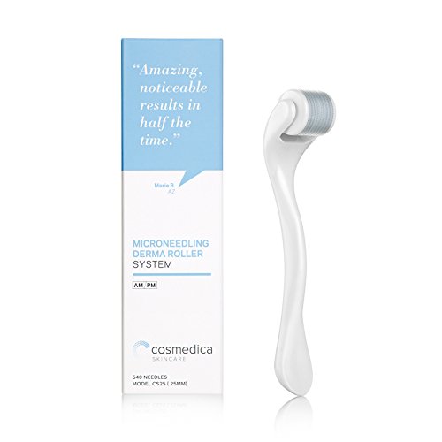 Cosmedica Skincare's Advanced 2.5% Retinol Serum w/Green Tea, Hyaluronic Acid & Vit E + Microneedling Roller
