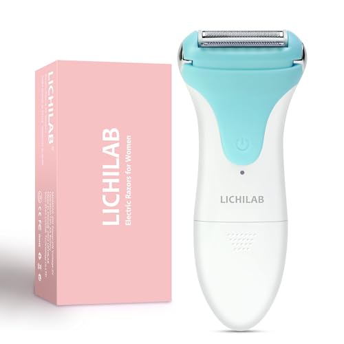 Painless Women's Electric Razor & Bikini Trimmer - Waterproof Cordless Foil Shaver for Body,Legs,Underarms & Bikini Line,Wet/Dry TikTok Viral Hair Removal,Viridian/YHB7