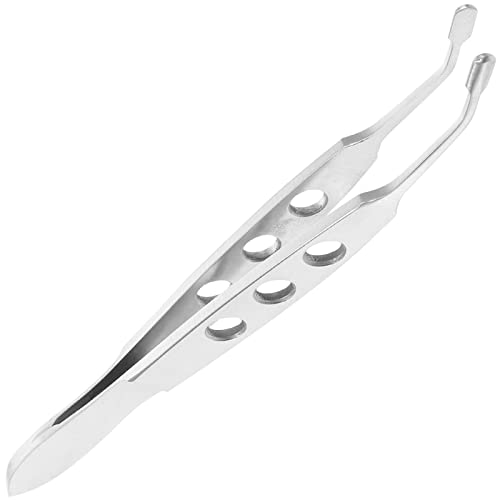 Uonlytech Meibomian Gland Expressor, Stainless Steel Eyelid Massage Professional Face Care Craft Tools for Dry Eyes