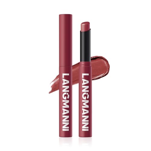 M?TYSUR Matte Lipstick - Non-Sticky, Long-Lasting & Waterproof Lipstick for Women, Richly Pigmented, Hydrating Lip Makeup with Smudge-Proof Formula, 1 Count, 0.07oz