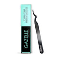 Gazelle Double Curve Precision Master Tweezers for eyelash extensions | Stainless Steel, Anti-Slip Grip for DIY Lashes & Lash Clusters, ? Eyelash Tweezers Ideal for Lash Clusters & Volume Lashes