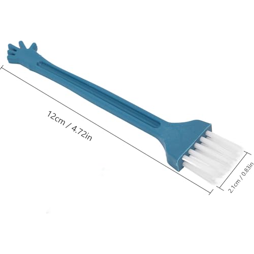 50Pack Disposable Mini Cleaning Brushes with Nylon Bristles and PP Handles for Razor, Cups, Feeding Bottles, Window Gaps, Corners, and Phones