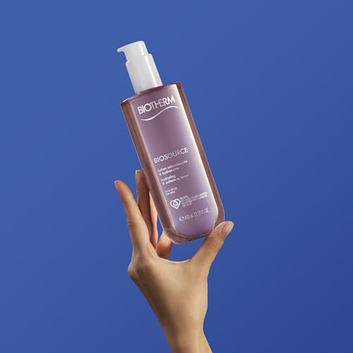 Biotherm Biosource Hydrating & Softening Toner for Dry Skin with Biotech Plankton, Cleanses, Exfoliates & Softens Dry Skin, Anti-Pollution Toner, 6.7 Fl. Oz.