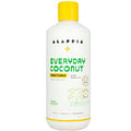 Alaffia Hair Care, Everyday Coconut Conditioner, Daily Moisturizer, Wavy & Curly Hair Products, Vitamin E, Virgin Coconut Oil, Ginger Extract, 16 Fl Oz
