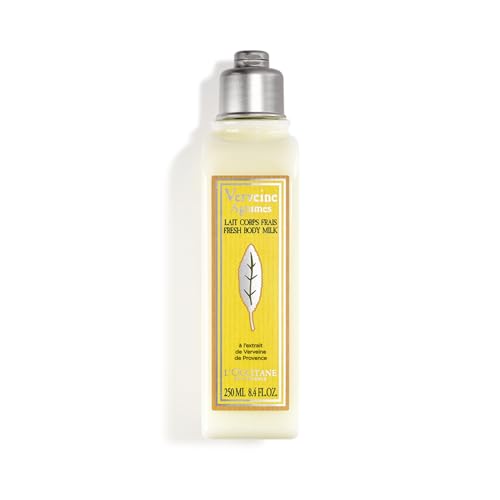 L'Occitane Body Milk: Moisturizing, Soften Skin, Delicately Perfume Skin, Vegan, Made in France, Citrus Verbena, Herbae, Neroli & Orchidee, 8.4 Fl Oz