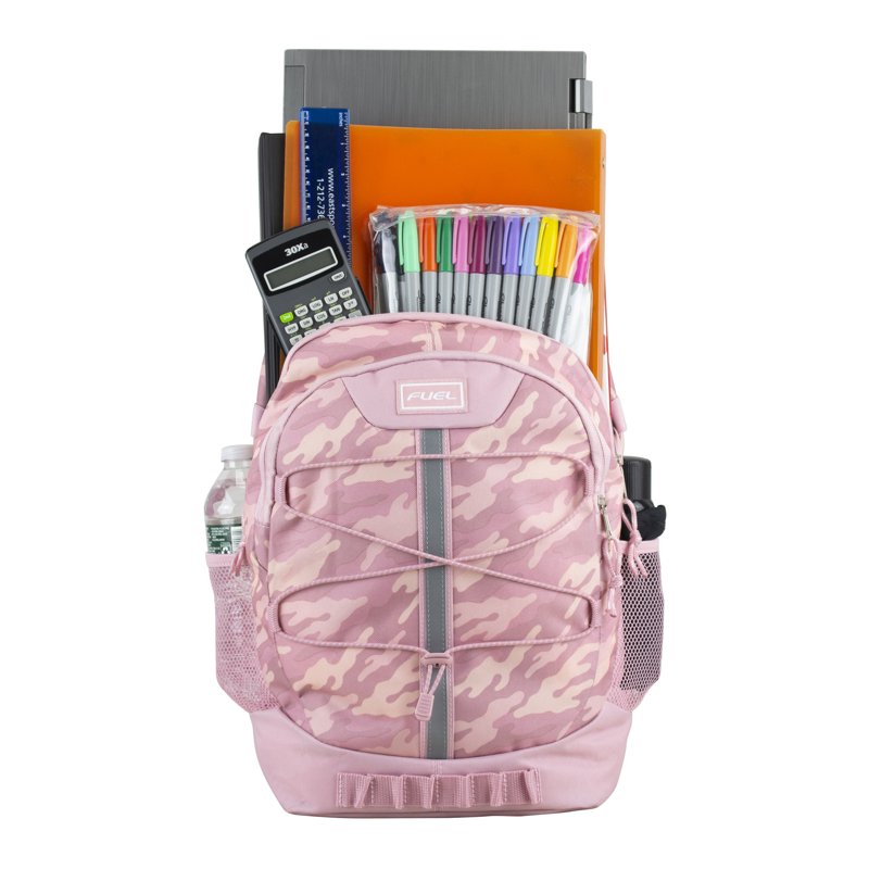 Unisex Athleisure Backpack with Spacious Compartments & Water Bottle Pockets