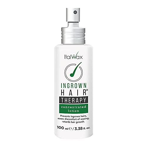Italwax Ingrown Hairs Therapy Concentrated Lotion 100ml / 3.38fl.oz - Prevents and slows down ingrown hairs occurrence - Ideal for large surfaces?