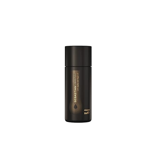 Sebastian Professional Dark Oil Lightweight Shampoo | Infused with Jojoba & Argan Oil for Silky, Smooth Hair