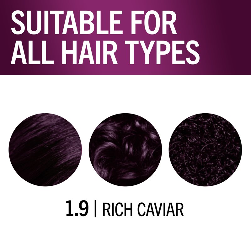 Permanent Hair Dye Kit with Keratin & Gray Coverage - Multiple Shades