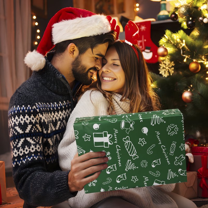 Christmas Poly Mailers 14.5x19