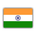 30 Sheets India Flag Temporary Tattoos Fans Face Tattoo Stickers for Adults Kids Group Activity Props
