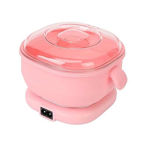 Electric Hot Wax Warmer Machine 100W 400ml Capacity Easy to Clean Food Grade Silicone Pot Liner for Hair Removal Wax Melter Versatile Wax Warmer Tool Efficient Hair Removal Device