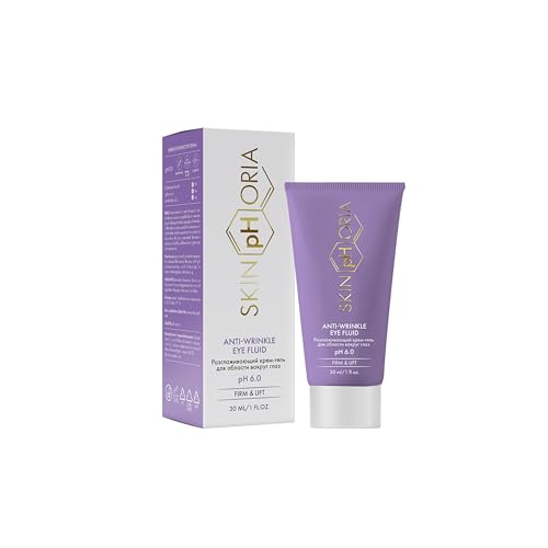 Anti-Wrinkle Eye Fluid with Collagen, Squalane & Hyaluronic Acid ? Smooth Fine Lines, Firm & Hydrate Skin ? Under Eye Cream Helps Reduce the Look of Puffiness & Restore Radiance ? 30ml