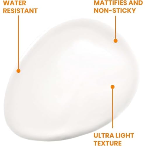 Clean Solaire SPF 50 Facial Sunscreen ? For Face and Neck, Oily and Acne-Prone Skin, Sebum-Regulating, Antioxidant Protection, Broad-Spectrum UVA/UVB, Non-comedogenic, Water Resistant, 1.7 Fl Oz