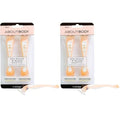 About Face Body Spa Shave 3-Blade Sensitive Disposable Razors With Coconut Oil Lube Strip, 4 Count (Pack of 2)