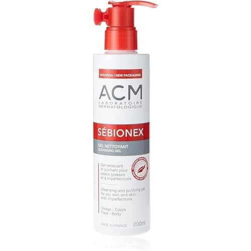 Sebionex Foaming Gel Face - Body (200mL) ACM Laboratoire Dermatologique