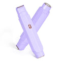 2-in-1 Bikini Trimmer for Women & Electric Women's Shaver,Rechargeable,Gentle Hair Removal for Sensitive Skin(Purple)