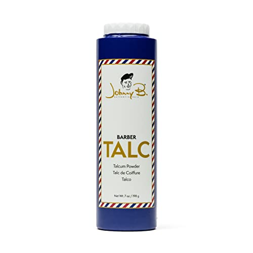 JOHNNY B. Professional Barber Talc Talcum Powder 7 oz.