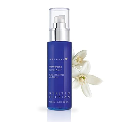 Kerstin Florian Neroli Water Face Mist | Orange Blossom Aromatherapy Spray | Hydrate & Refresh Skin with Probiotics & Peptides | All Natural | Vegan | Cruelty Free (3.4 fl oz)