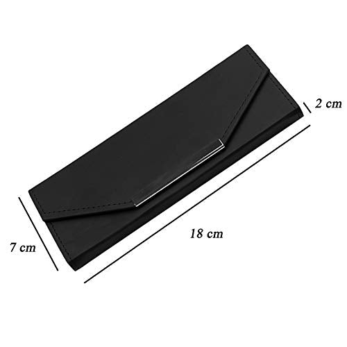 1 Piece Black PU Leather Empty Tweezers Storage Bag for Eyelash Extensions Multi-pockets Travel Case For Eyelash Grafting Extension Tweezers