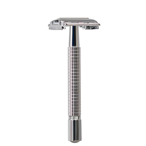 Grandslam Shaving Brush and Bowl Kit for Men, 4 in 1 Shaving Brush Set, Include Butterfly Open Safety Razor, Stainless Steel Shaving Soap Bowl and Stand, Shaving Brush, 10 Double Edge Blades