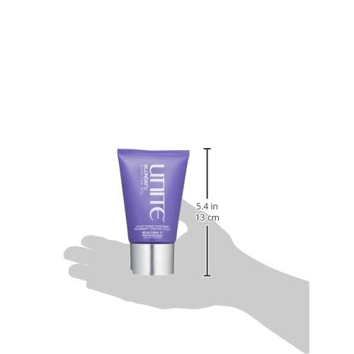 UNITE Hair ? BLONDA Fix ? Ultra-Violet Repair Treatment to Tone, Strengthen & Brighten Blonde, Gray & Highlighted Hair ? Reduces Brass & Damage ? 4 Fl Oz
