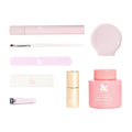 Olive & June Quick Dry Mani System Set | Includes Nail Tools, The Poppy, Cuticle Serum, Remover Pot & Quick Dry Top Coat | Fast At-Home Manicure Kit | Chip-Resistant, Vegan & Cruelty-Free