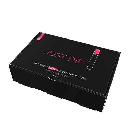 Miss Cire Disposable Wooden Body Waxing Applicator Sticks - Professional-Grade - Easy to Use - Perfect for Arms, Legs, Back, Chest & Sensitive Areas - At-Home or Salon Use - 100 CT 6¡±