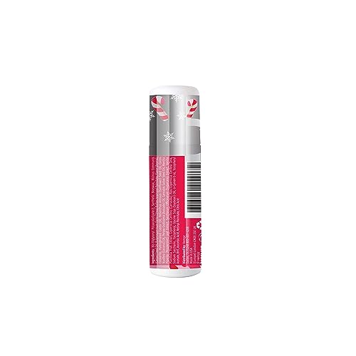 Hempz Limited Edition Candy Cane Lane Lip Balm (.25 Oz) ? Holiday Scented Travel Sized Moisturizing Lip Balm for Women & Men, Chapstick Moisturizer for Combatting Dry or Very Dry Lips