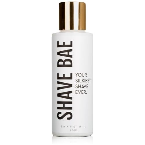 All-Natural Shave Oil ? No Razor Burn or Bumps - Get a Silky Smooth Shave - Plant-Based, Nontoxic Shaving Oil Perfect for Bikini Body Beard | Made in USA, 4 Fl Oz