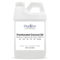 ClearLee Fractionated Coconut Oil MCT - Cosmetic Grade Natural & Pure Oil for Massage, Body, Hair, Skin, Face, Nail, Spa, Aromatherapy Carrier for Essential Oils, Soap Making, Serums & more (64 oz)