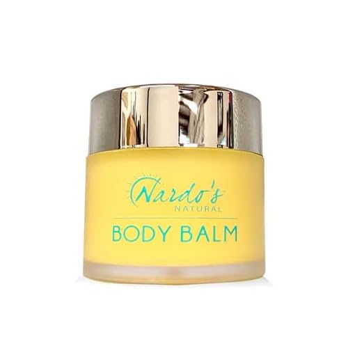 Nardo's Natural Body Balm / 4 oz - Organic Belly & Body Butter, Foot Balm, Baby Rash Relief, Infused with Organic Oils - Enriched Formula for Dehydrated, Damaged & Flaky Skin (Pack of 1)