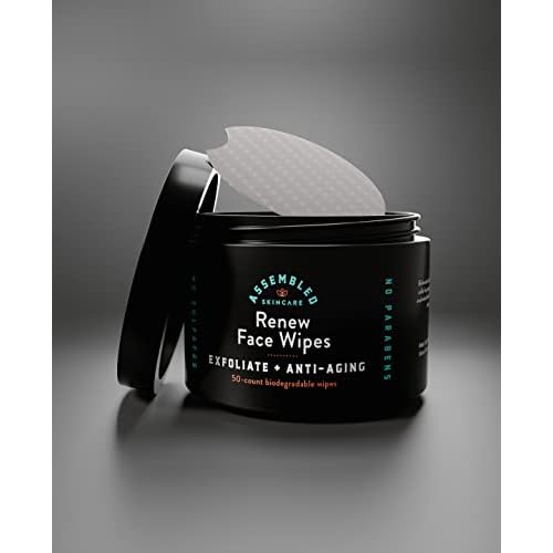 MiWipe - Personal Cleaning Wipes (Case of 4 x 5 pack) Fragrance Free, Plant Based, alcohol free, hypoallergenic, travel size.