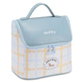 RIGHT AWAY Travel Makeup Bag, Large Capacity Cosmetic Bags for Women,Portable Make Up Case Organizer Waterproof Travel Toiletry Bag with Handle and Divider(Blue)