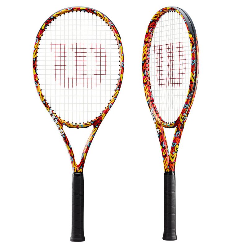 Wilson Clash 100 v2 Britto Hearts Tennis Racquet - 4 3/8 Grip
