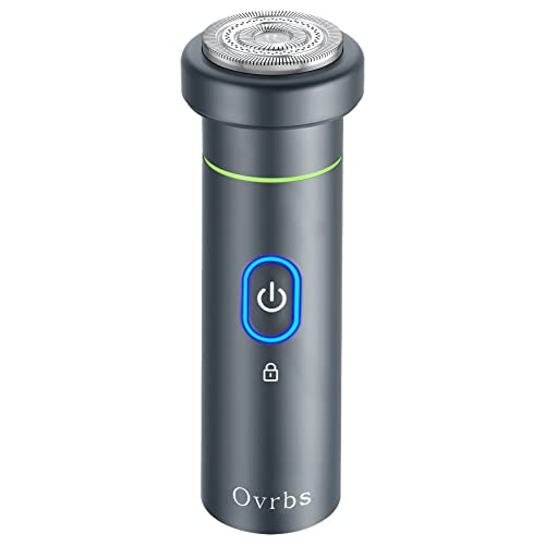 Electric Razor,Aluminum Alloy Body,3D Floating Shaver Head,Type-C Charging,use for 45 Days(RK100-Gray)