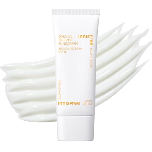 Innisfree Daily UV Defense SPF 36 ? Korean Face Sunscreen, Invisible Finish, Broad Spectrum, No White Cast, Lightweight, Hydrating, Available in Gift Sets