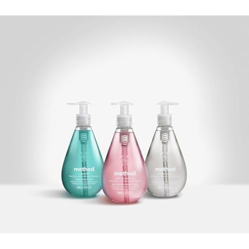 Method Gel Hand Soap, Sweet Water, 12 fl oz (Pack of 6)