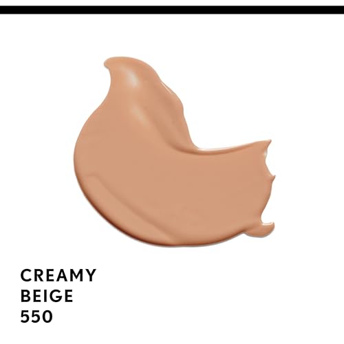 CoverGirl Clean Oil Control Liquid Makeup, Creamy Beige 550, 1.0 Ounce Bottle