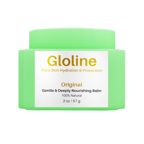 Gloline Original ? Natural Skin Superfood Balm for Face & Body with Squalane, Shea Butter, Vitamin E Oil for Skin Nourishment + 6 Antioxidant-Rich Botanicals | Nourishing Face and Body Moisturizer