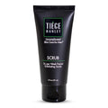 Tiege Hanley Exfoliating Face Wash for Men, Gentle Fragrance-Free Face Scrub With Apricot Seed Powder, Vitamin B3, & Allantoin, Cooling Exfoliator, Gentle on Sensitive Skin, Men¡¯s Skin Care, 2 FL Oz